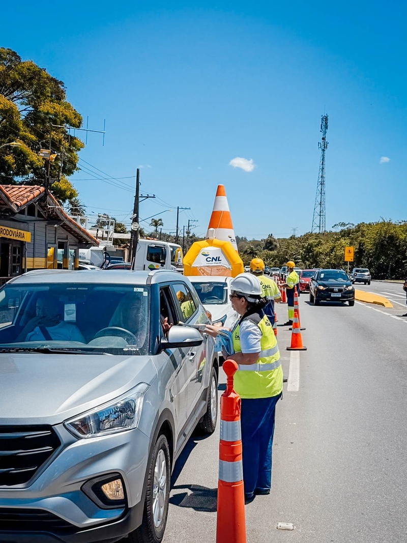 Semana de Conscientização: CNL promove ações de orientação sobre novo sistema de pedágio eletrônico em Bertioga e Mogi das Cruzes